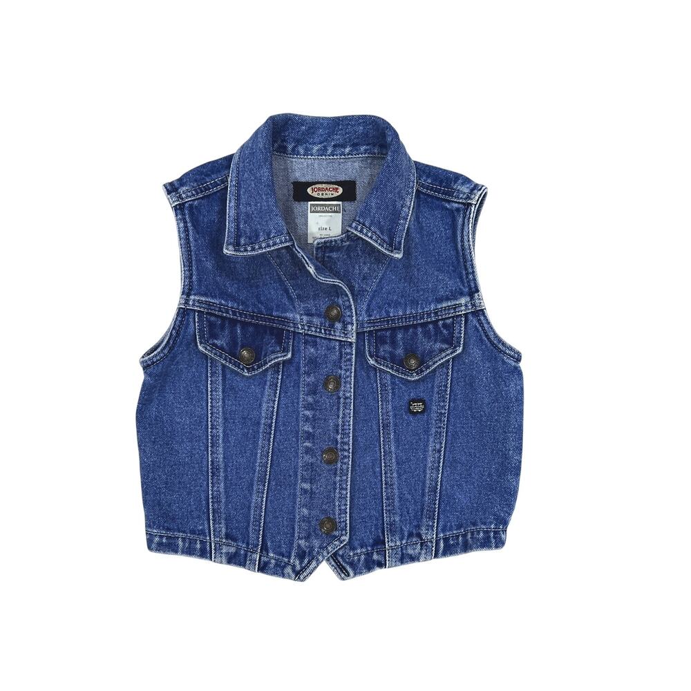 Vintage 90s Jordache Denim Vest
